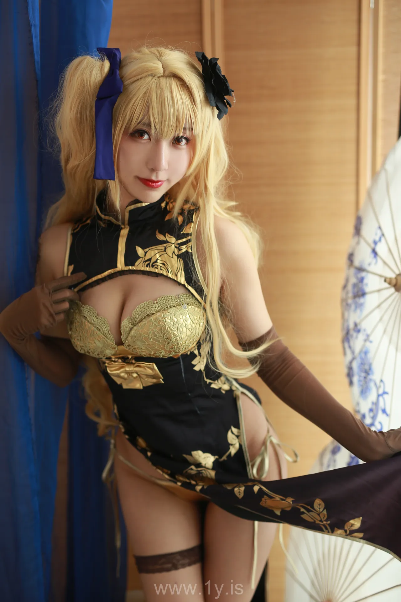 Coser@黑川 NO.018 Irresistible Asian Homebody Girl 金莲